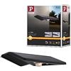 Paulmann 942.45 Lampada da Parete a Energia Solare Yoko Led Lampada da Esterno Incl. 1 x 1.2 Watt Antracite Plastica 3000 K Bianco Caldo, 1.2 W