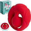 MySecretCase Anello Per Pene Da Uomo USB IPX7 Anello Vibrante Per Lei e Lui | Cock Ring con 7 Modalità Vibrazione, Ricarica Magnetica Ø 3,8 cm Anello Pene e Testicoli Uomo Sexytoysys Coppia Cockring