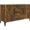vidaXL Credenza Rovere Fumo 100x36x60 cm in Legno Multistrato
