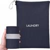 Reaorktic Sacco Biancheria Sporca Portatile Sacco Biancheria Sporca Viaggio | 60 x 90 cm Pieghevole Impermeabile Laundry Bag con Cerniera, Riutilizzabile per Viaggi, Oggetti da Nuoto, Campeggio