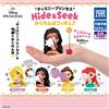 TAKARA TOMY Disney Princess Hide & Seek Figure Set di 4 Gacha Rapunzel Moana