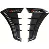 R-timer 2 Pezzi Prese d'Aria Laterali Parafango per Alfa Romeo Mito 147 156 159 166 Giulietta Mito Spider Stelvio, Griglia Decorativa Cofano Adesivi Carrozzeria Auto Styling Estetico
