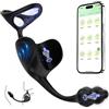 GQTYBZ Vibratore Anale con Anello Pene Lui Sex Toys, Anal Plug Vibratoreper Uomo Professionale, Plug anale-dilatatore uomo, Sex Toys Prostata Vibratore per Uomo Plug Analesex Toy Stimolatore Prostata per Lui