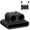Generico Supporto per cinturino per orologio per cuffie - Silicone minimalista | supporto per auricolari Organizer compatto Accessorio per smartwatch portatile | Porta auricolari per corsa, camminata,