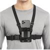 Generico Supporto Smartphone da Petto, Imbracatura POV Regolabile per Telefono e Action Cam