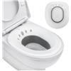 BadeStern Inserto bidet pieghevole per WC, universale, bianco