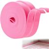 TranRantic Strisce Isolanti Autoadesive 50mm x 5mm x 10m Rosa | Nastro Isolante per Giunti di Dilatazione per Riscaldamento a Pavimento, Impermeabilizzazione del Massetto, Rosa