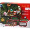 CREARE ITALIA SRL TRENINO NATALIZIO PER ALBERO 88CM LUCI SUONI E MOVIMENTO