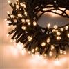 LOTTI IMPORTEX SRL Catena Luminosa di Natale 1200 LED Bianco Caldo - La Magia di Natale illumina ogni angolo della tua casa