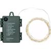 LOTTI IMPORTEX SRL Luci di Natale Catena da 4mt con 40 MicroLED Bianco Caldo con Timer e Giochi di Luce