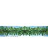 FLORA SRL Boa Natalizio Flora 2,7m Verde Decorativo, Ghirlanda per Albero e Addobbi