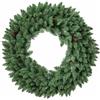 FLORA SRL Ghirlanda di Natale con Pigne Ø40cm, Decorazione per Porta e Pareti