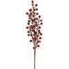 MERCURY S.P.A. Pick di Natale in Plastica Bacche Rosse 45cm - La Magia di Natale per decorare ogni angolo