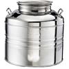 SANSONE INOX SRL Bidone in acciaio inox, 30LT, con predisposizione