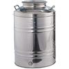 SANSONE INOX SRL BIDONE IN ACCIAIO INOX 50 LT CON PREDISPOSIZIONE