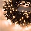 LOTTI IMPORTEX SRL Catena Luminosa di Natale 1000 LED Bianco Caldo - La Magia di Natale illumina ogni angolo della tua casa!