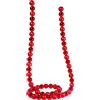 NEW BI SRL Ghirlanda di Natale Sfere Rosse 3cm Lunghezza 180cm PVC, Decorazioni Natalizie, Addobbi, La magia di Natale per la casa