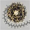 LOTTI IMPORTEX SRL Catena Luminosa di Natale ø6cm NSLG-MHD 1000 LED 4+20m Luce Fissa e Flash