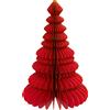 FEERIC LIGHT E CHRISTMAS DECORAZIONE ABETE CARTA 20X30CM ROSSO