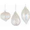BIZZOTTO ANDREA NATALE Pendaglio Wink trasparente in vetro assortito, decorazioni natalizie eleganti, addobbi luminosi per albero di Natale