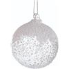 BIZZOTTO ANDREA NATALE Sfera di Natale Cheery Vetro 8cm Trasparente - La Magia di Natale a casa tua