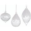 BIZZOTTO ANDREA NATALE Pendaglio Cheery trasparente in vetro assortito, decorazioni natalizie eleganti, addobbi luminosi per albero di Natale