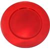 MERCURY S.P.A. SOTTOPIATTO, FOGLIA, ROSSO, CLASSIC, 33 CM, DECORAZIONE, NATALIZIA, TAVOLA, CASA