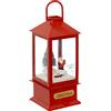 FEERIC LIGHT E CHRISTMAS DECORAZIONE LANTERNA ROSSA H20CM CON 4 LED