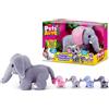 ZURU ITALY S.R.L. PETS ALIVE ZUR9570 MAMMA ELEFANTE CON CUCCIOLO