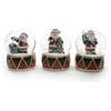 MERCURY S.P.A. Palla di neve natalizia, Babbo Natale, poliresina, decorazione Natale, idea regalo, 6,5x8,9 cm