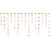 GIOCOPLAST NATALE SPA TENDA DI LUCI 25027 85 LED MULTICOLOR LIGHT FANTASY CAVO 3X0,6MT