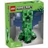 LEGO SPA LEGO MINECRAFT, CREEPER, ACTION FIGURE MOB SNODABILE CON SCOMPARTO SEGRETO, 10+ ANNI
