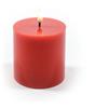 MERCURY S.R.L. CANDELA LED 27652 ROSSO 7,5X7,5CM