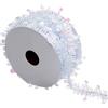 FEERIC LIGHT E CHRISTMAS Ghirlanda di Natale con Stelle in PVC 3 Metri, Decorazione Brillante per Albero e Casa, Rotolo Festivo