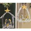 BRANDANI INGROSSO Brandani Decori Natale Natività Mignon in Vetro - Soggetti Assortiti H 5 cm