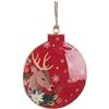 BIZZOTTO ANDREA NATALE Pendente Sfera Sharleen Rosso di Natale, La Magia di Natale a Casa Tua