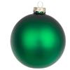 BIZZOTTO ANDREA NATALE Sfera di Natale in Vetro 10 cm Verde Allegro Opaco, Porta la Magia di Natale a Casa Tua con Colori Festivi
