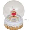 FEERIC LIGHT E CHRISTMAS Decorazione palla di neve di Natale 13x18cm Pan di Zenzero - La magia di Natale illumina la tua casa