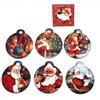 CREARE ITALIA SRL Sottopentola 17x19cm con Decori Natalizi Assortiti, Accessorio Cucina Festivo, Protezione Elegante Tavola