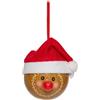 FEERIC LIGHT E CHRISTMAS Decorazione pendente sfera di Natale pan di zenzero Ø6,5cm in carta - La magia di Natale a casa tua