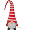 FEERIC LIGHT E CHRISTMAS Decorazione figura gnomo di Natale 29X24X73CM con luci LED - La magia di Natale illumina la tua casa