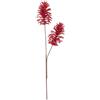 BIZZOTTO ANDREA NATALE Stelo di Natale con 2 Pigne Beckie 66cm Rosso, La Magia di Natale per le Tue Decorazioni Festive
