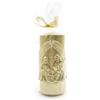 MERCURY S.P.A. CANDELA, PILLAR, PRESEPE, ORO, 7X15CM, DECORAZIONE, NATALIZIA, CASA, FESTE