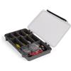 Plano StowAway 3700 50/50 Scatola Porta Esche E Ami | Apertura Facile Con Una Mano | Scomparti Regolabili | Protezione Antiruggine | Coperchio Trasparente | Accessori Ordinati