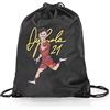 AS Roma BAGS-GDY01 Gymsack, Nero, Standard