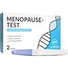getTested FSH Home Menopause Test (2 test) Il nostro test rapido è un campione di urina, il cosiddetto test midstream, che dà una risposta in pochi minuti. Include 2 strisce reattive.