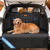 TELO BAGAGLIAIO AUTO PER CANI PROTEZIONE LATERALE NERO CON TASCA IMPERMEABILE AN