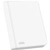 PORTA CARTE DA GIOCO XENOSKIN ZIPFOLIO BIANCO CON 4 TASCHE E CHIUSURA ZIP PER CO