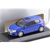 Minichamps Modellino pressofuso metallizzato blu profondo scala 1/43 VW Golf 5 MK5 R32...