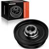 Frankberg Puleggia dell'albero motore 231242F600 231242F602 | Compatibile con: Sportage SL, Sorento II XM, iX35 EL ELH LM, Santa Fe II CM, Santa Fe III DM DMA